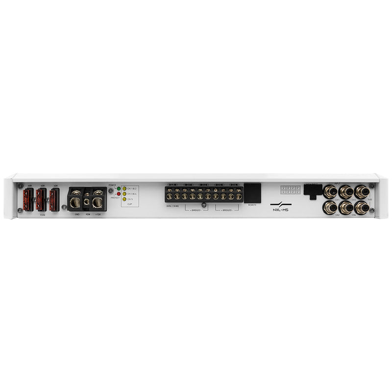 Load image into Gallery viewer, NXL 5-Channel Full-Range Class D IP55 Marine Amplifier | 4 x 150W @ 4-Ohm and 1 x 600W RMS @ 2-Ohm
