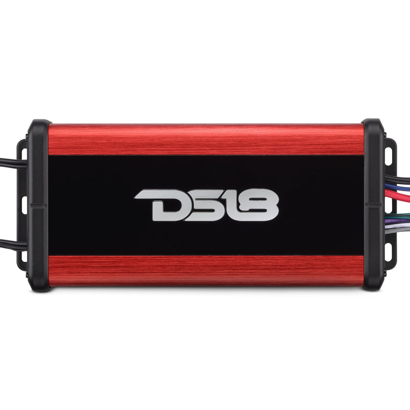 Load image into Gallery viewer, NXL 4-Channel Full-Range Class D Waterproof IP67 Marine and Powersports NANO Amplifier with Bluetooth 5.1 Receiver Built-In
