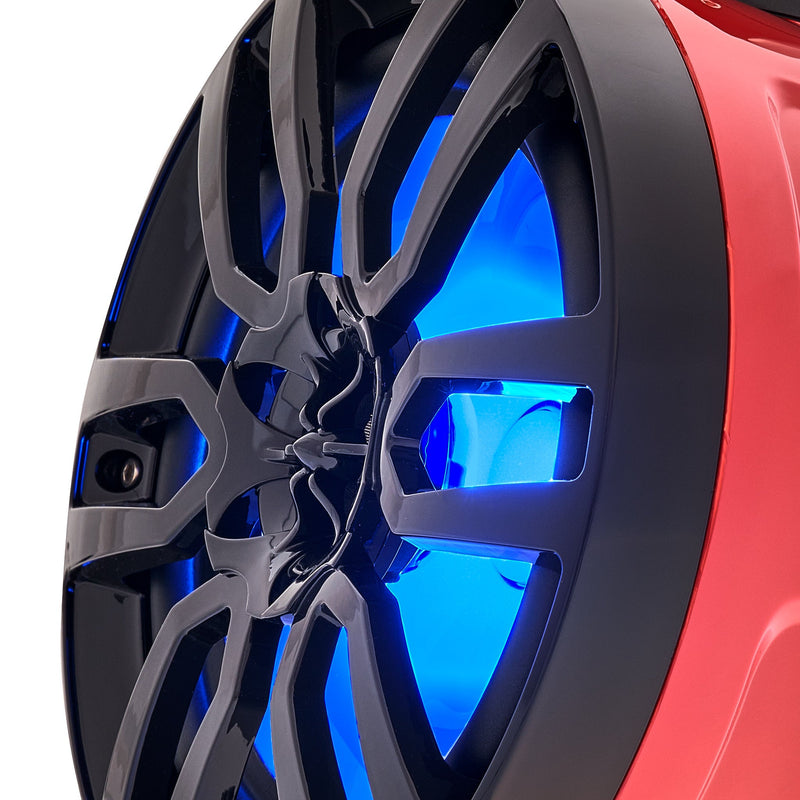 Load image into Gallery viewer, NXL 8" Pod 375W Speaker with Integrated RGB LED Lights (Pair) - Perfect for Jet Skis
