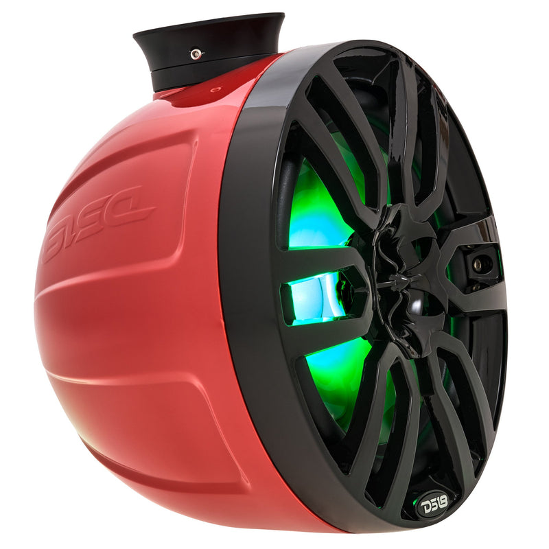 Load image into Gallery viewer, NXL 8" Pod 375W Speaker with Integrated RGB LED Lights (Pair) - Perfect for Jet Skis
