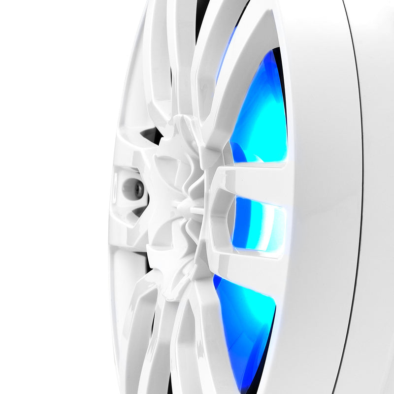 Load image into Gallery viewer, NXL 8&quot; Pod 375W Speaker with Integrated RGB LED Lights (Pair) - Perfect for Jet Skis
