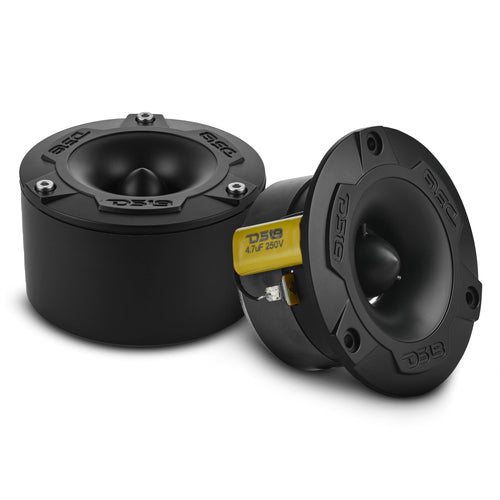 NXL 3.8” Marine Water-Resistant Super Bullet Tweeter with 1” Aluminum Voice Coil | 120W RMS 4-Ohm