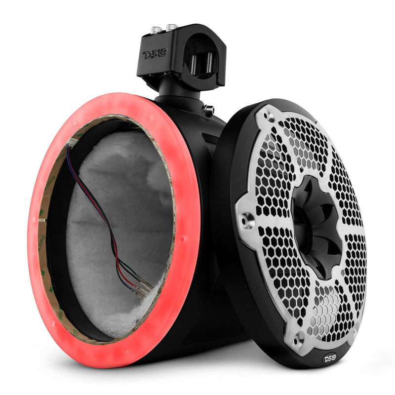 Load image into Gallery viewer, 10&quot; Marine Tower with Integrated RGB LED Lights No Speakers - Skoutley Outdoors LLC
