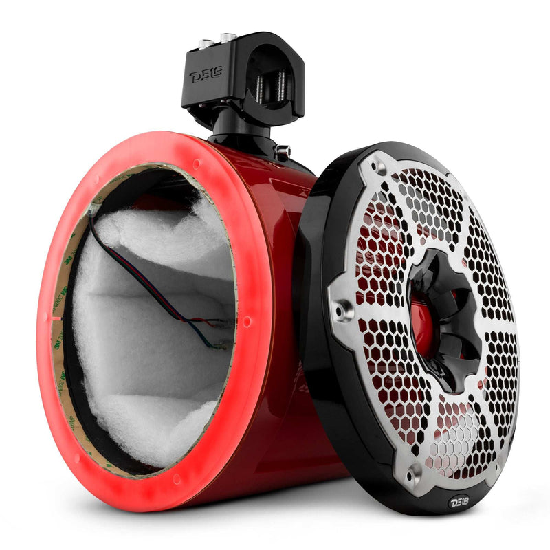 Load image into Gallery viewer, 10&quot; Marine Tower with Integrated RGB LED Lights No Speakers - Skoutley Outdoors LLC
