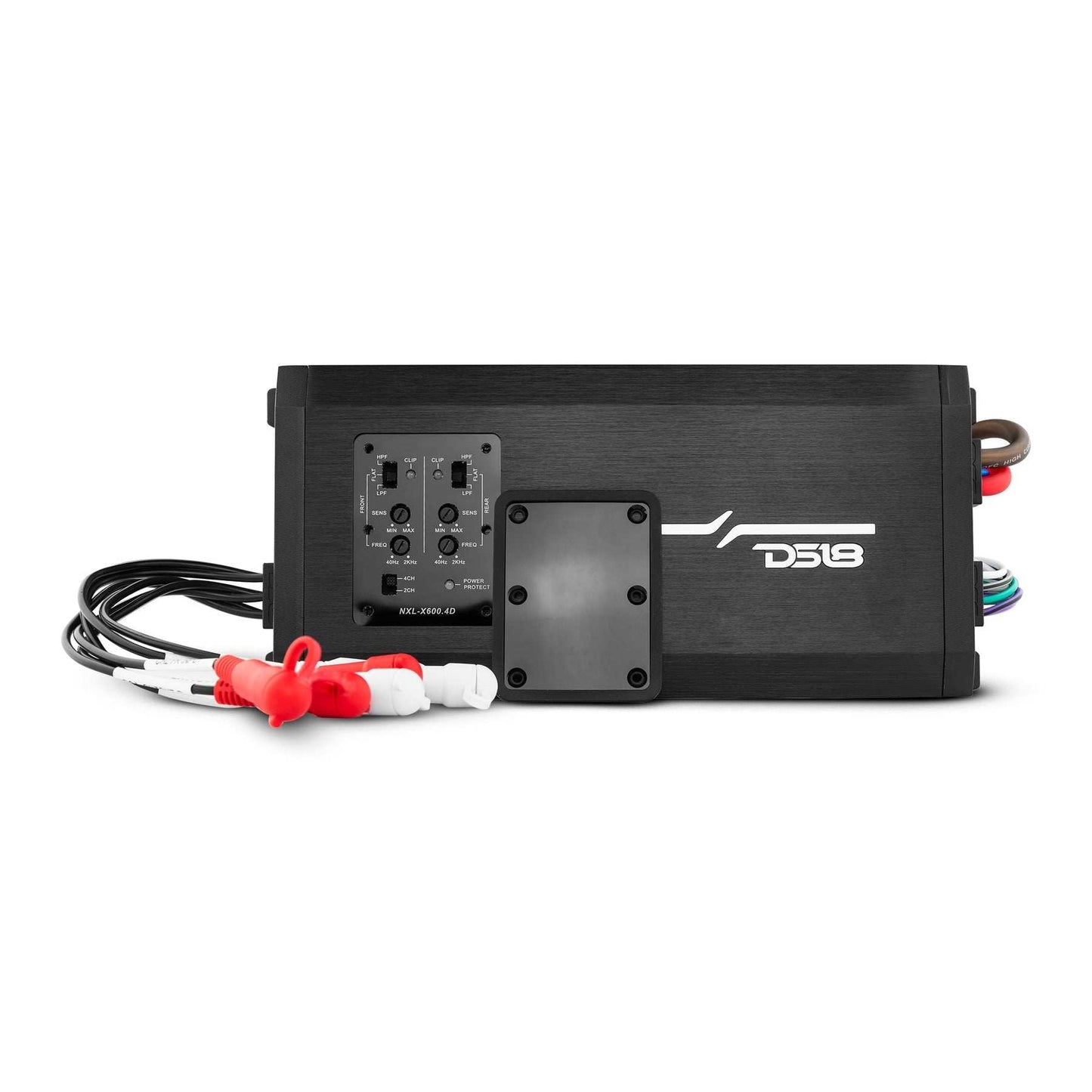 DS18 Better Marine Stereo Package 2 x 8” Speaker Tower | 1 x 2 Ch Amplifier | 1 x MOFCKIT8 and 1 x LED-BTC - Skoutley Outdoors LLC