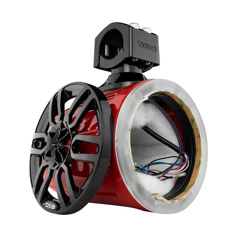 Load image into Gallery viewer, NXL 6.5&quot; Marine and Powersports Empty Tower LED RGB Lights -Red - Skoutley Outdoors LLC
