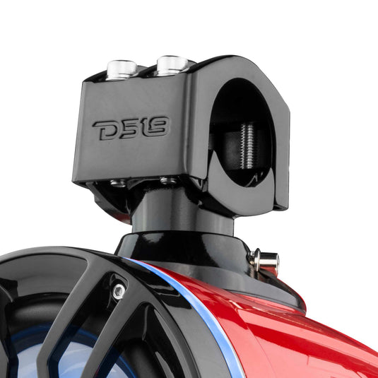 NXL 6.5" Marine and Powersports Towers LED RGB Lights 100 Watts Rms - Red - Skoutley Outdoors LLC