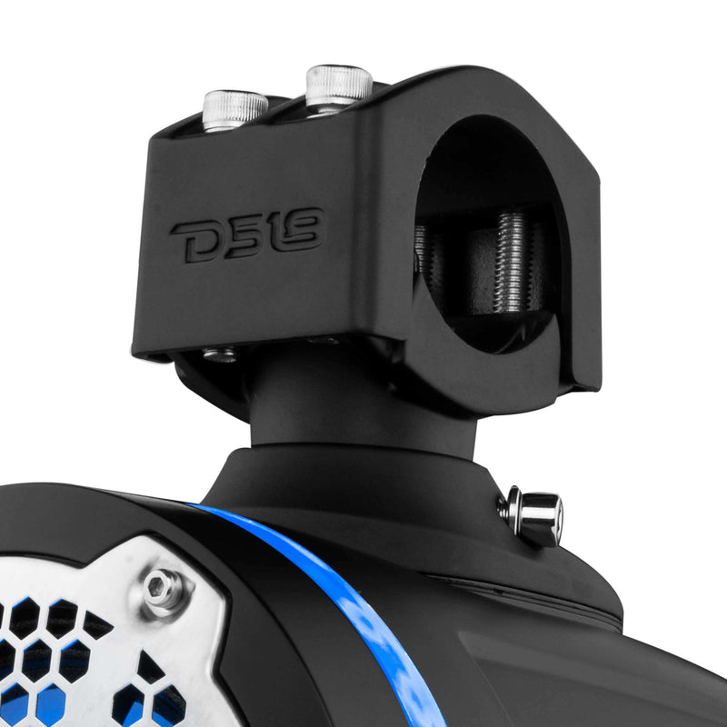 Load image into Gallery viewer, NXL 6.5&quot; Neodymium Marine and Powersports Towers with Built-in Passive Radiator, 1&quot; Driver and LED RGB Lights 150 Watts Rms -Black - Skoutley Outdoors LLC
