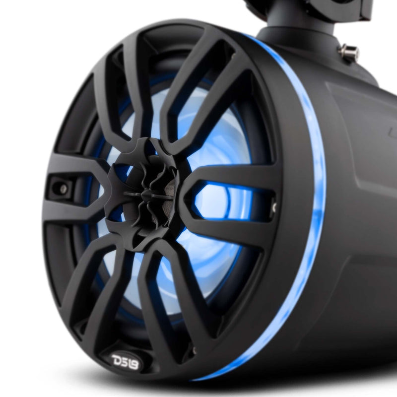 Load image into Gallery viewer, NXL 6.5" Marine Water Resistant Wakeboard Tower Speakers with Integrated RGB LED Lights 300 Watts
