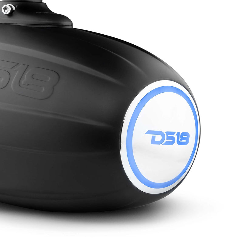 Load image into Gallery viewer, NXL 6.5" Marine Water Resistant Wakeboard Tower Speakers with Integrated RGB LED Lights 300 Watts
