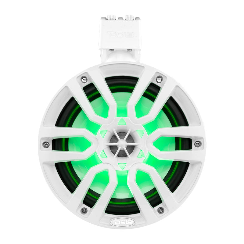 Load image into Gallery viewer, NXL 8&quot; Marine and Powersports Towers LED RGB Lights 125 Watts Rms - White
