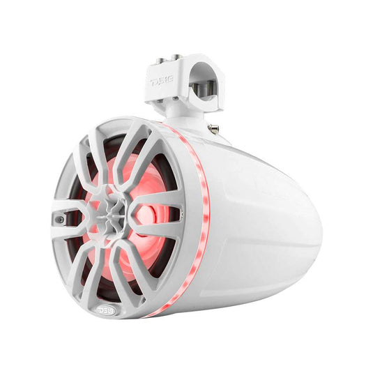 NXL 8" Marine and Powersports Towers LED RGB Lights 125 Watts Rms - White - Skoutley Outdoors LLC