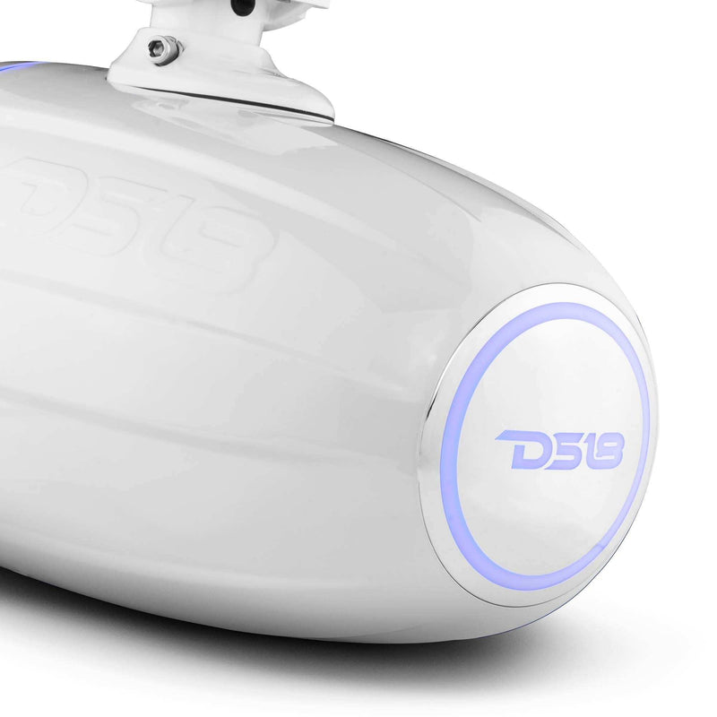 Load image into Gallery viewer, NXL 8&quot; Marine and Powersports Towers LED RGB Lights 125 Watts Rms - White - Skoutley Outdoors LLC
