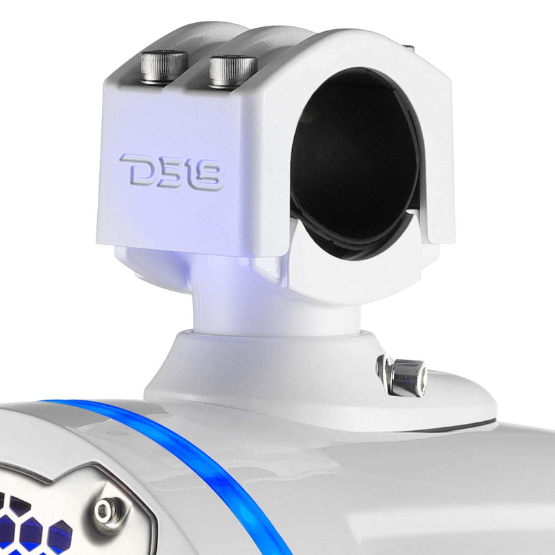 Load image into Gallery viewer, NXL 8&quot; Neodymium Marine and Powersports Towers with Built-in Passive Radiator, 1&quot; Driver and LED RGB Lights 180 Watts Rms -White - Skoutley Outdoors LLC
