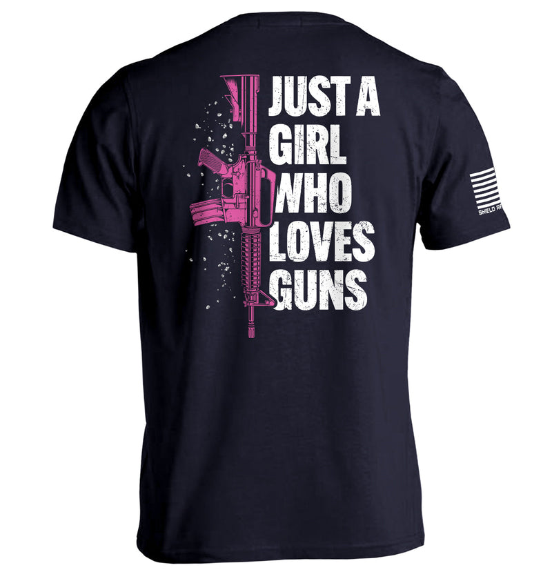 Load image into Gallery viewer, Just A Girl Who Loves Guns
