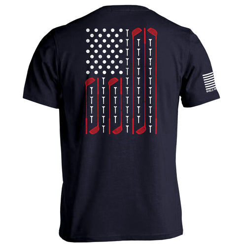 Golf American Flag