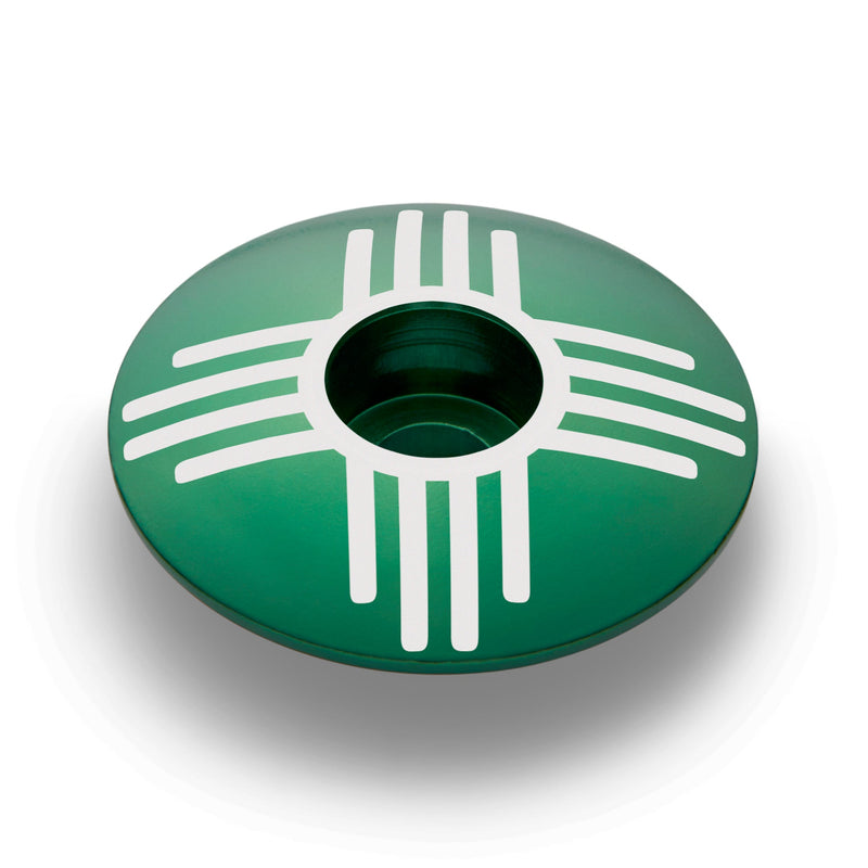 Load image into Gallery viewer, Zia New Mexico Bicycle Headset Cap
