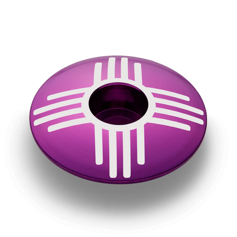 Load image into Gallery viewer, Zia New Mexico Bicycle Headset Cap

