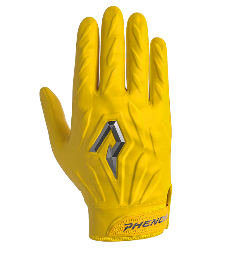 Load image into Gallery viewer, Phenom Elite Quantum Fierce Youth Padded Football Gloves - Team Colors
