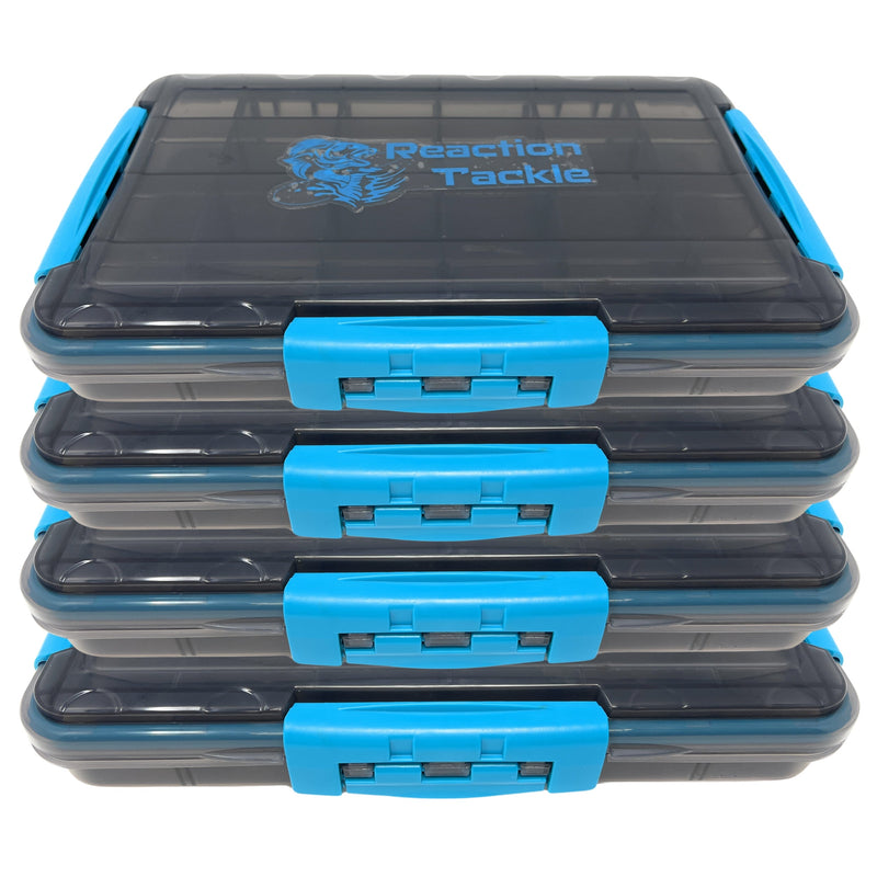 Load image into Gallery viewer, Reaction Tackle Premium Tackle Tray- High Performance and Water Resistant with 3 Resilient Clips

