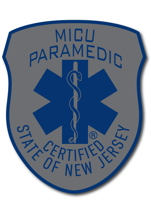 Load image into Gallery viewer, SUBDUED NEW JERSEY (NJ) PARAMEDIC (MEDIC) PATCH WINDOW DECAL
