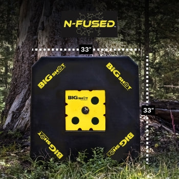 Load image into Gallery viewer, BIGshot Titan 33 Long Range Easy Pull N-Fused Foam Archery Target
