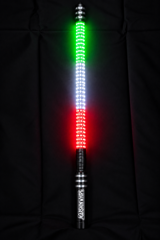 Marshin Whips V2 Black Out LED Whip | Single Stealth Off-Road Light
