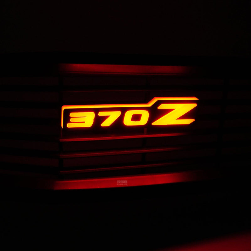 Load image into Gallery viewer, Nissan 370z LED Badge: (Multicolor Flow)
