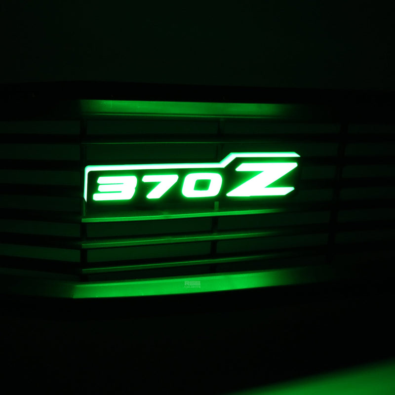 Load image into Gallery viewer, Nissan 370z LED Badge: (Multicolor Flow)
