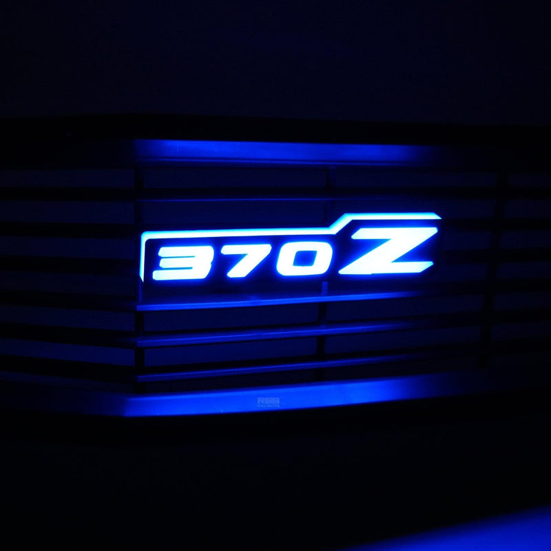 Load image into Gallery viewer, Nissan 370z LED Badge: (Multicolor Flow)

