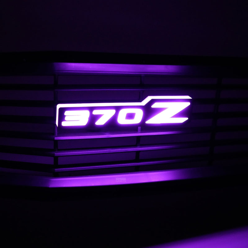 Load image into Gallery viewer, Nissan 370z LED Badge: (Multicolor Flow)

