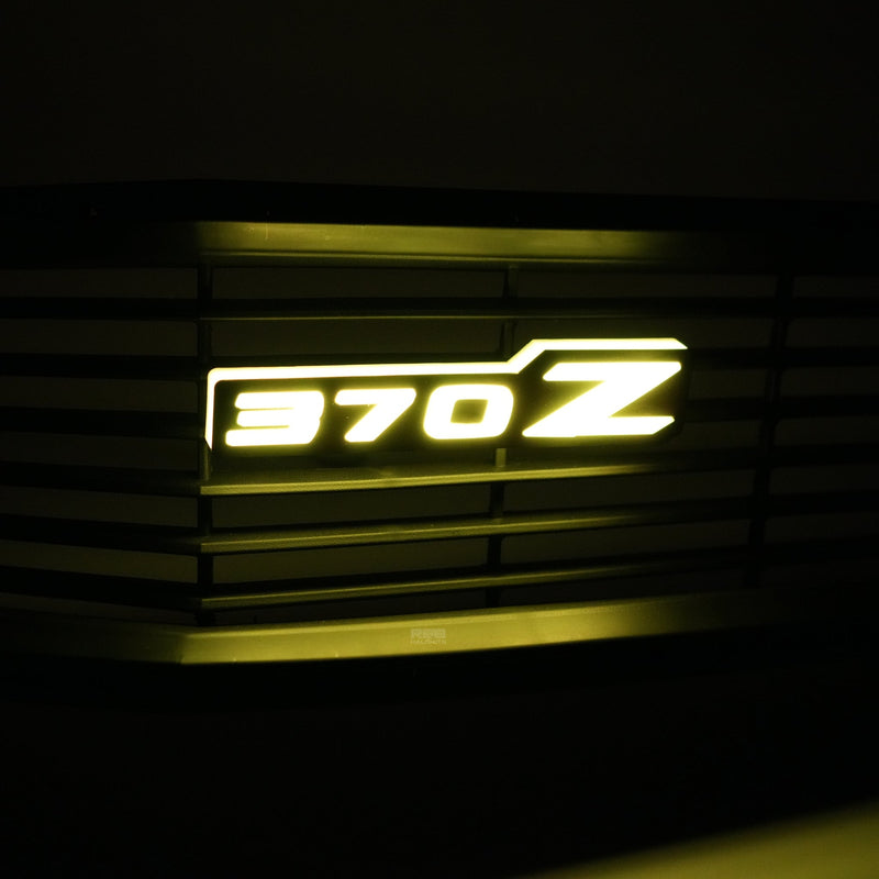 Load image into Gallery viewer, Nissan 370z LED Badge: (Multicolor Flow)
