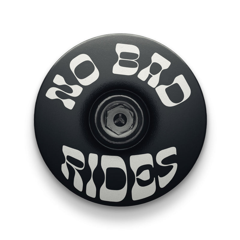 Load image into Gallery viewer, No Bad Rides Custom Bicycle Headset Cap
