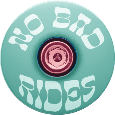 Load image into Gallery viewer, No Bad Rides Custom Bicycle Headset Cap
