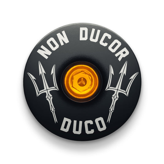 Non Ducor, Duco Custom Bicycle Headset Cap