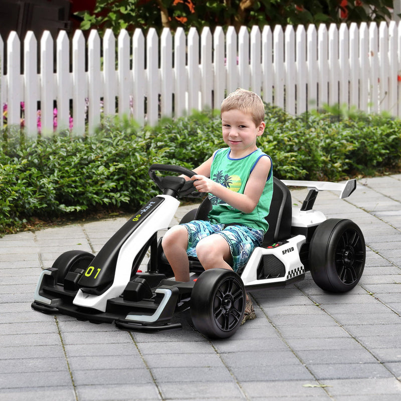 Load image into Gallery viewer, Adjustable Seat Electric Go Kart with Slow Start - 24V, 7.5 MPH
