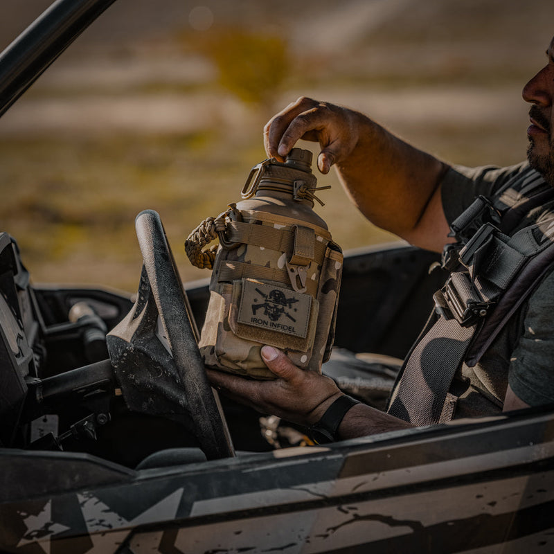 Load image into Gallery viewer, 64oz Battle Bottle Water Bottles
