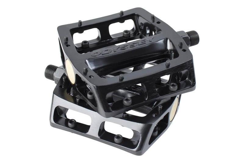 Load image into Gallery viewer, Odyssey BMX Trailmix Looseball Pedals - Black
