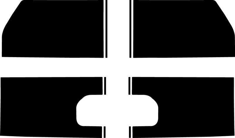 Load image into Gallery viewer, OE Style Tailgate Stripe Decals And Word Insert for 2019-2024 Chevrolet Silverado
