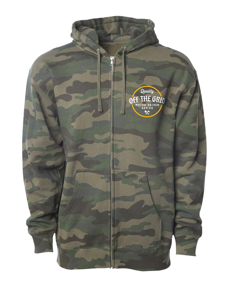 Load image into Gallery viewer, Old Fashioned Zip Hoodie
