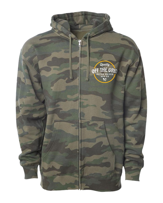 Old Fashioned Zip Hoodie