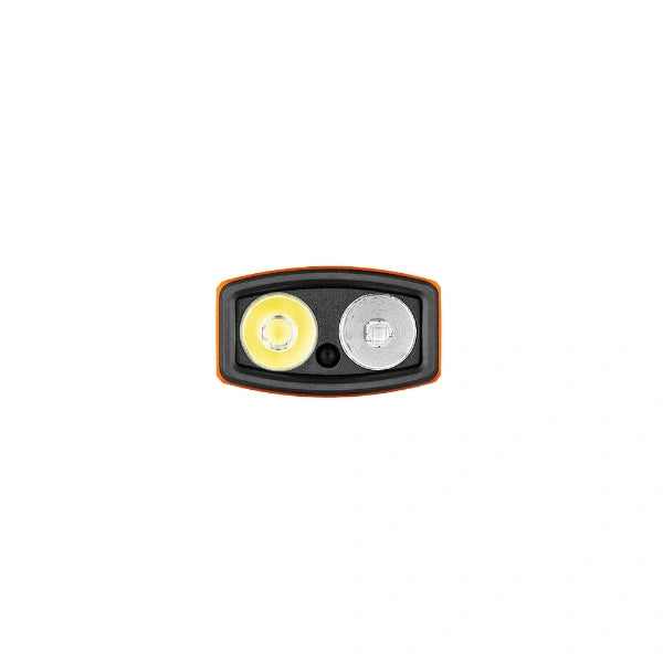 Load image into Gallery viewer, OLIGHT ARKFELDPRO3ROGV3 Arkfeld Pro Flat EDC Flashlight with LED Light UV and Laser - Orange
