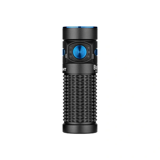 OLIGHT BATON4KITBK Baton 4 Powerful EDC Flashlight 1300 Lumens - Black - Premium (With Charging Case)