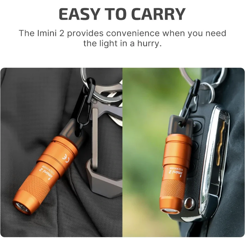 Load image into Gallery viewer, OLIGHT IMINI2OG imini 2 Rechargeable Mini Flashlight - Orange
