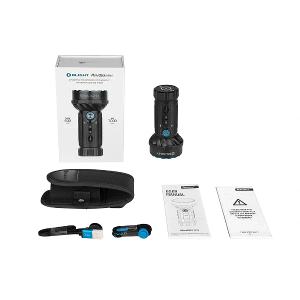 Load image into Gallery viewer, OLIGHT MARAUDERMINIBK Marauder Mini Powerful LED Flashlight With RGB
