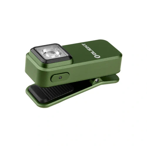 Load image into Gallery viewer, OLIGHT OCLIPODG Oclip Clip Light with White and Red Light - OD Green
