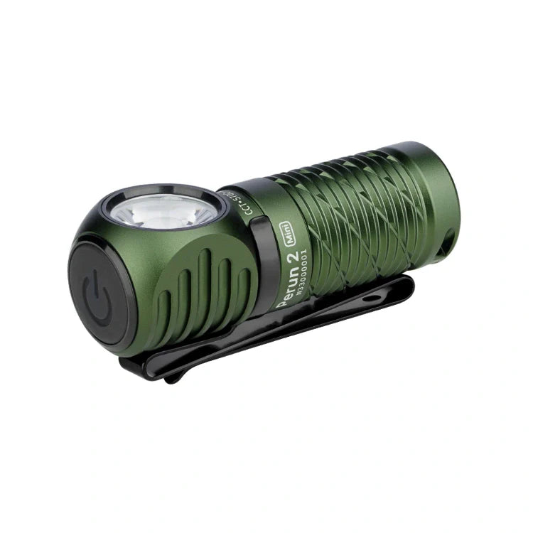 Load image into Gallery viewer, OLIGHT PERUN2MINIODGCW Perun 2 Mini LED Rechargeable Headlamp - OD Green CW(5700K~6700K)
