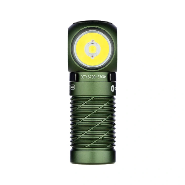 Load image into Gallery viewer, OLIGHT PERUN2MINIODGCW Perun 2 Mini LED Rechargeable Headlamp - OD Green CW(5700K~6700K)

