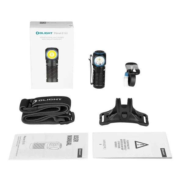 Load image into Gallery viewer, OLIGHT PERUN2MINIBKCW Perun 2 Mini LED Rechargeable Headlamp
