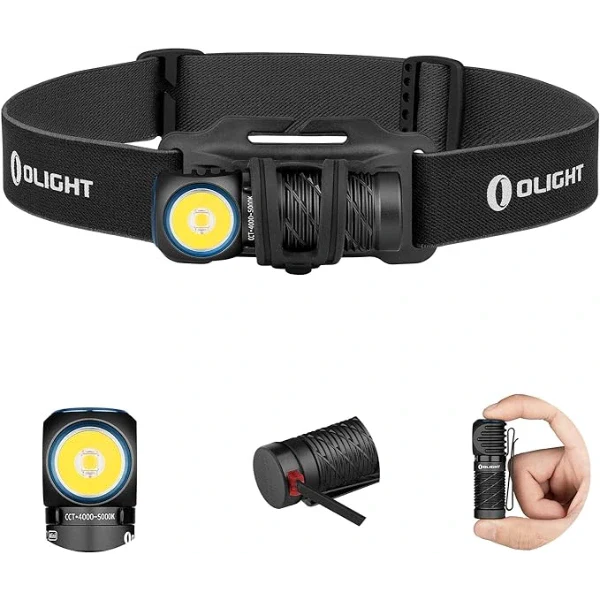 Load image into Gallery viewer, OLIGHT PERUN2MINIBKCW Perun 2 Mini LED Rechargeable Headlamp
